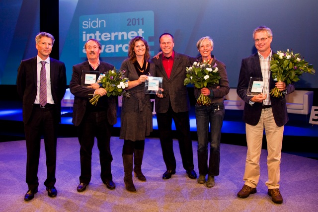 Uitreiking SIDN Awards 2011 (foto Leo Huijssoon) Uitreiking SIDN Awards 2011